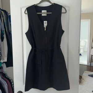 The A&F Mara Zip up Mini Dress